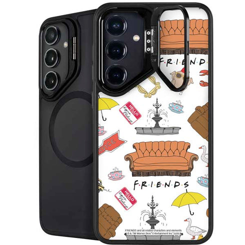 Warner Bros Classic FRIENDS Icons Galaxy S24 Plus Kickstand Case